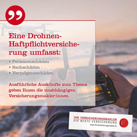 Drohnen-Haftpflichtversicherung